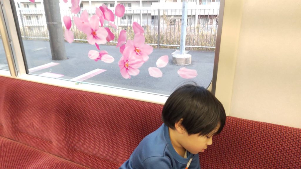 桜の窓