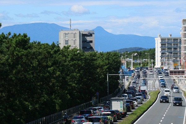 国道134号線の渋滞